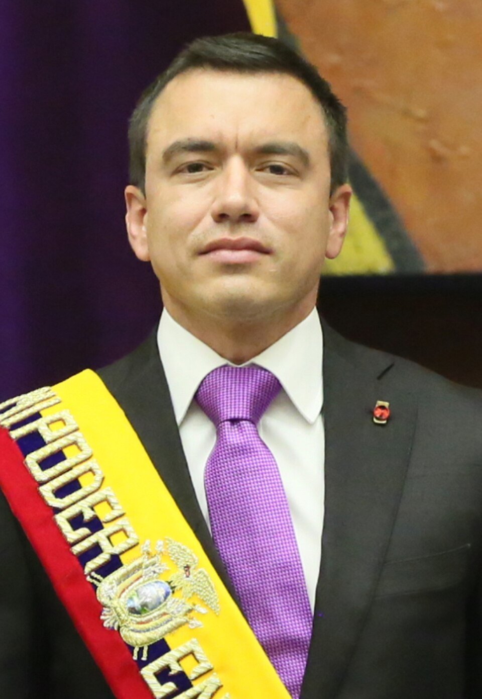 China & Equador erweitern strategische Partnerschaft. Im Bild: Daniel Noboa, Präsident von Equador.